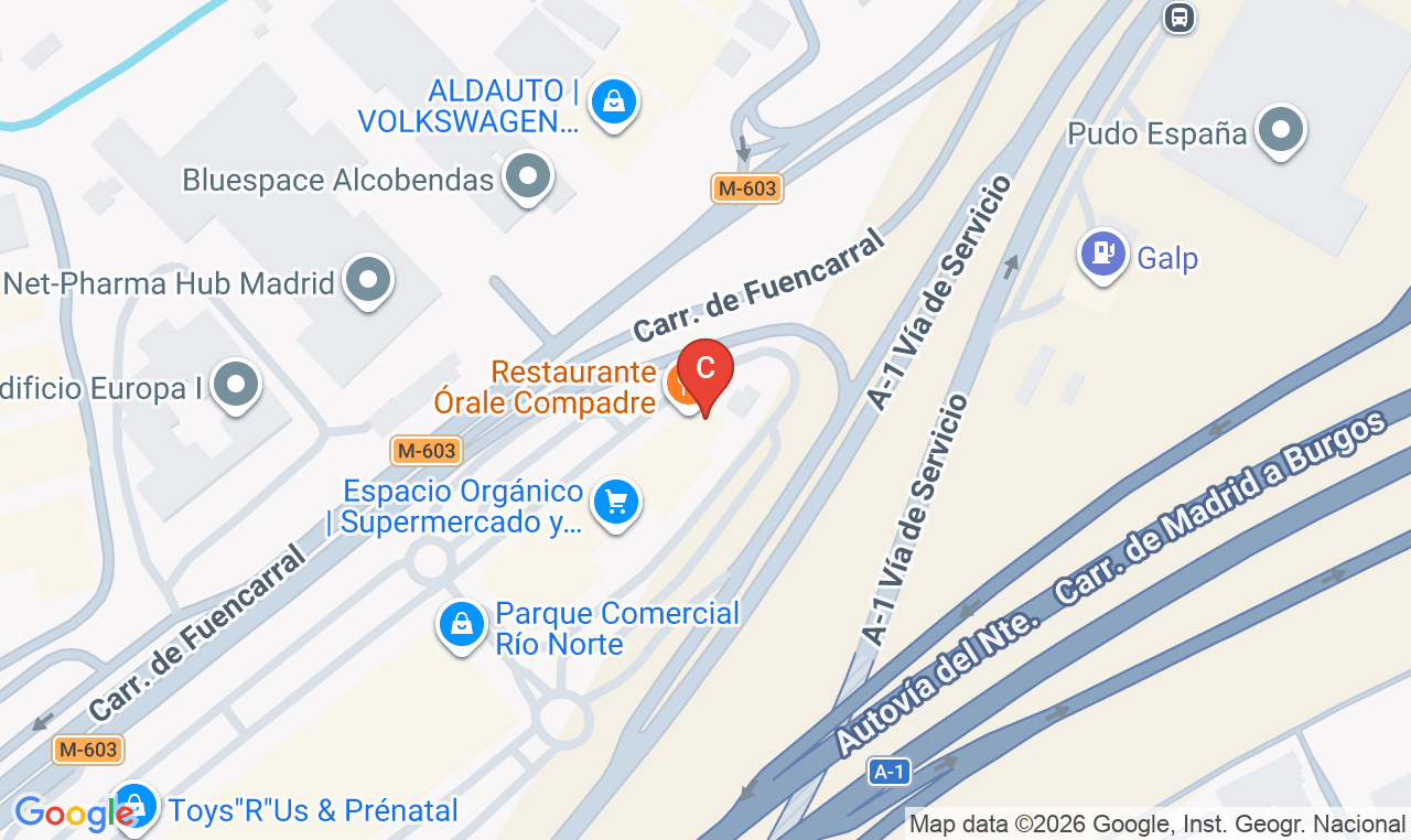 Carr. de Fuencarral, 1, Alcobendas, Madrid, España