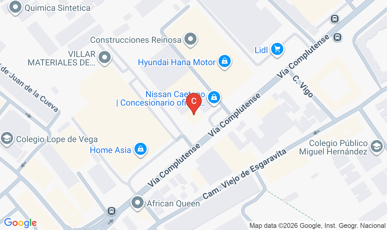 Vía Complutense, 107, Alcal&aacute; de Henares, Madrid, España