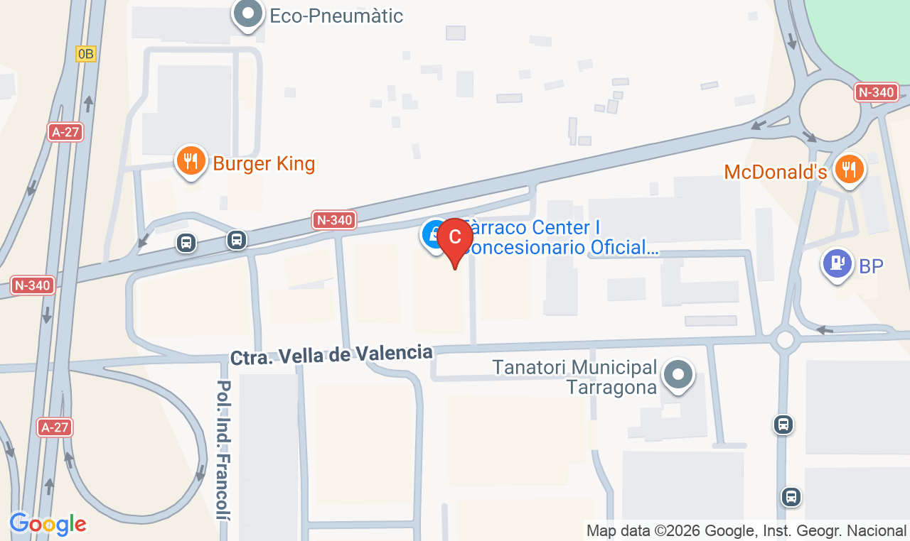 Carr. Valencia, km 248, Tarragona, Tarragona, España