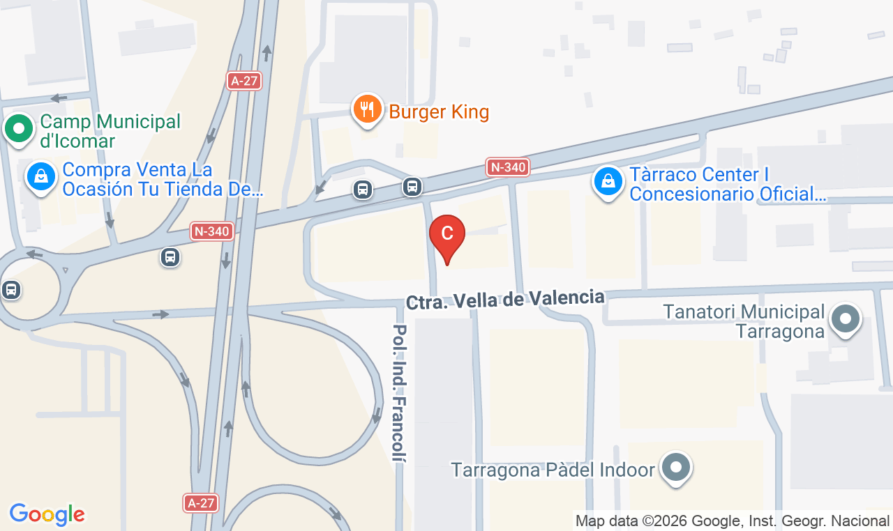 Carr. Valencia, 248, Tarragona, Tarragona, España