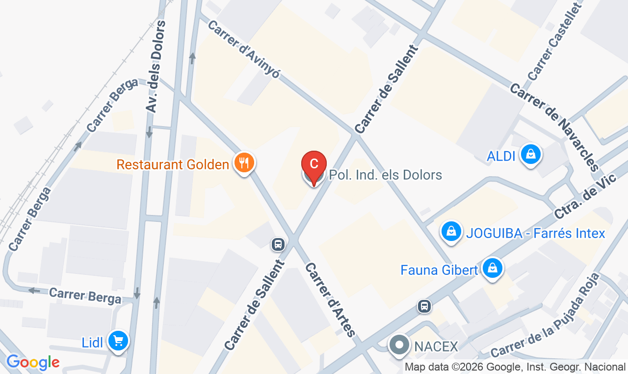 Pol. Ind. els Dolors, Carrer de Sallent, 45, Manresa, Barcelona, España