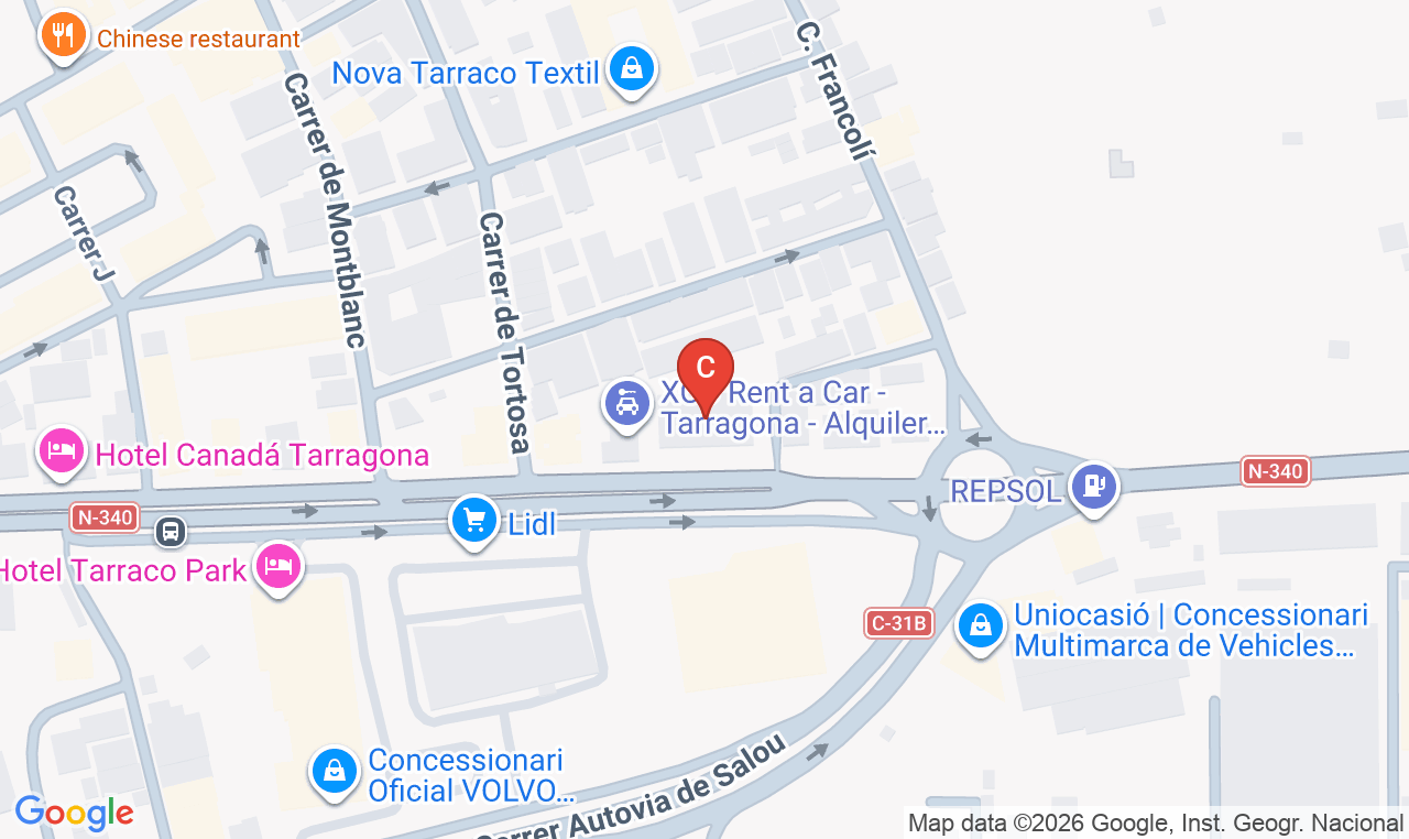 Carr. Valencia, 199, Tarragona, Tarragona, España