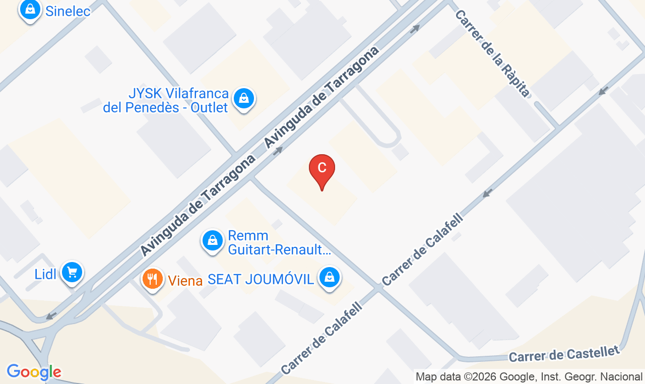 Avinguda de Tarragona, 137, Vilafranca del Pened&egrave;s, Barcelona, España