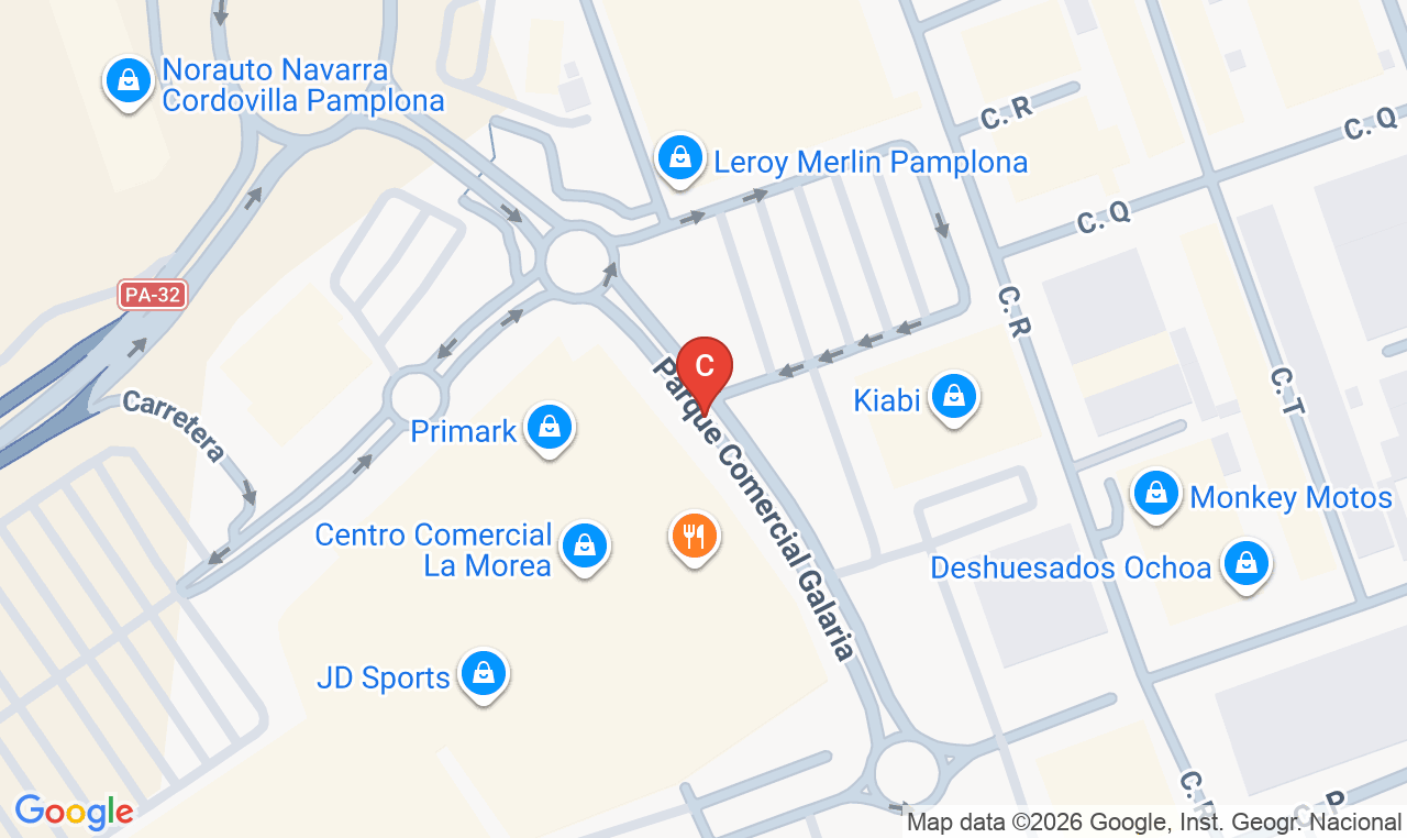 Parque Comercial Galaria, s/n, Cordovilla, Navarra, España