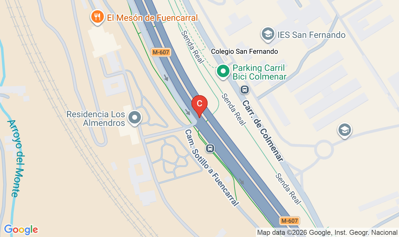 M-607, km 28,400, Madrid, Madrid, España