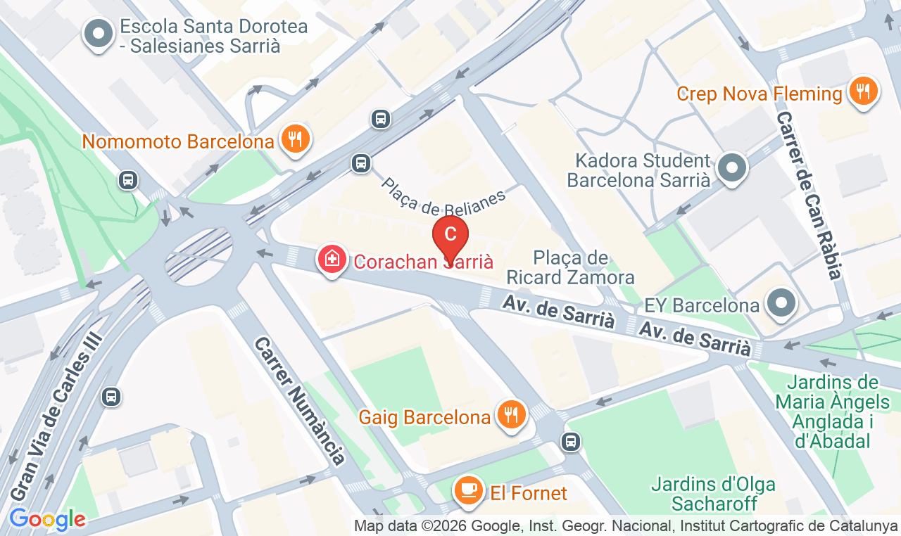 Av. de Sarrià, 134, Sarrià-Sant Gervasi ., Barcelona, Barcelona, España