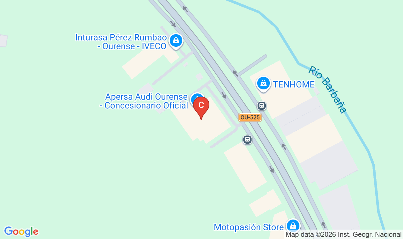 Ctra.de Madrid, Km. 231, 32915 Barreiros Zona Comercial ., Orense, Ourense, España