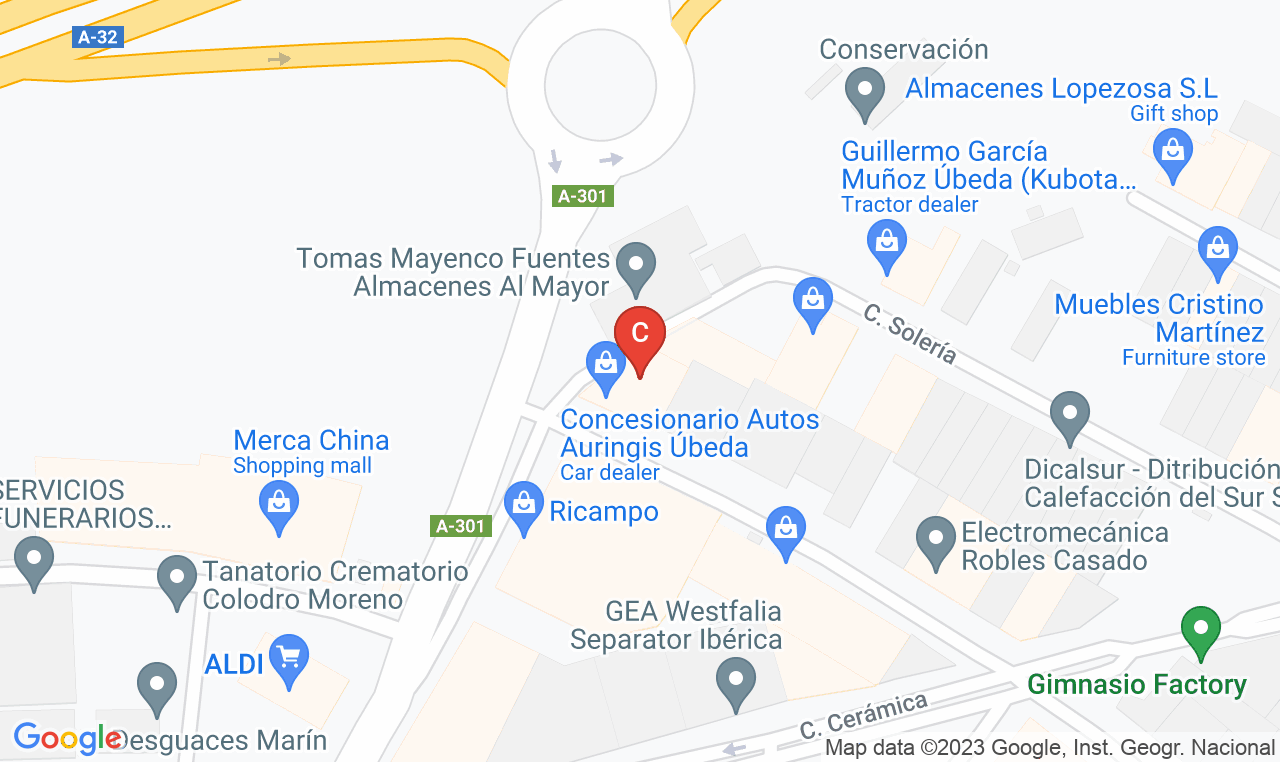 c. Agricultura, 1, Úbeda, Jaén, España