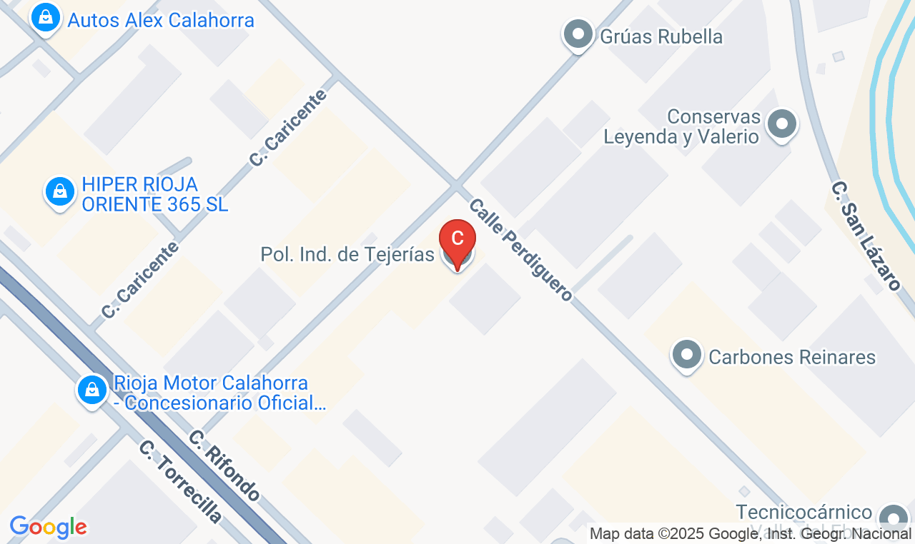 Pol. Ind. de Tejerías, Ctra. Zaragoza, s/n, Calahorra, La Rioja, España