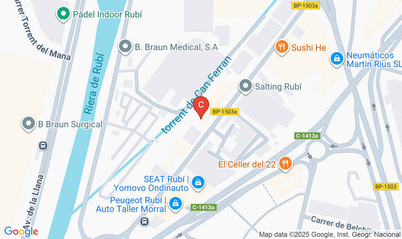 Ctra. Terrassa, 89, 91, Rub&iacute;, Barcelona, España