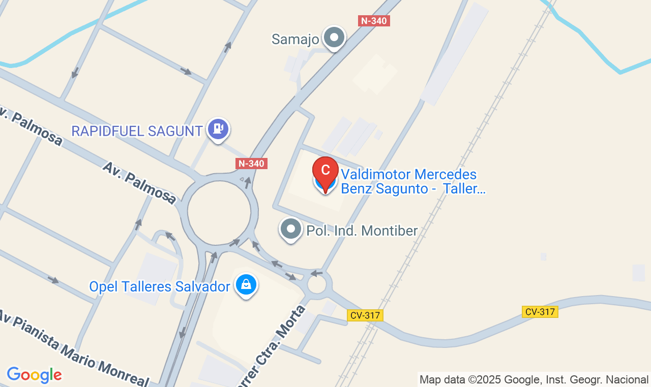 N-340, km 25, Sagunto, València, España