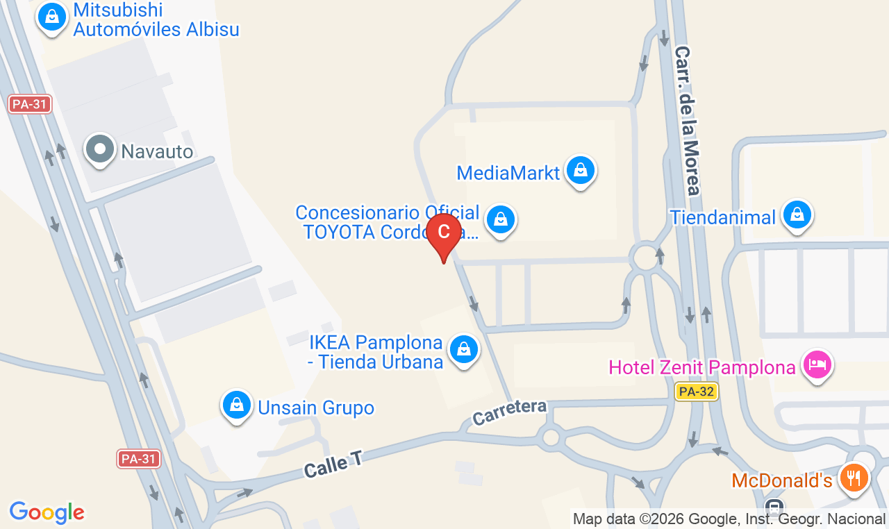 Parque Comercial Galaria Calle U, 5, Cordovilla, Navarra, España