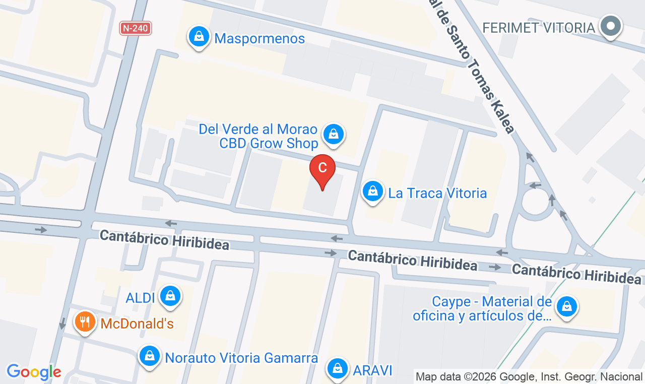 Cantábrico Hiribidea, 16, Vitoria, &Aacute;lava, España