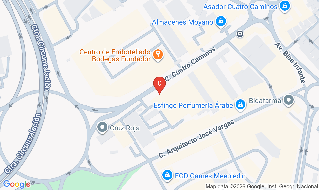 Carretera Madrid - Cádiz, C. Alcubilla, km 639, Jerez de la Frontera, C&aacute;diz, España