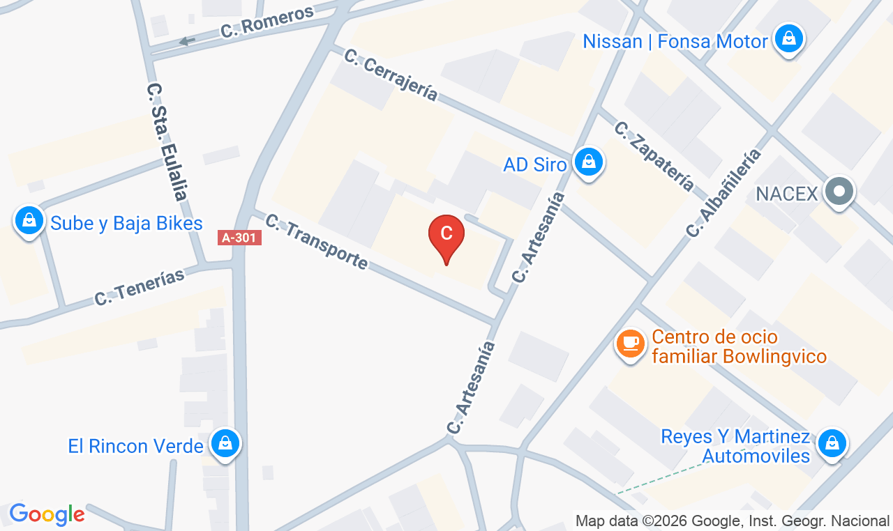 C. Transporte, 5, &Uacute;beda, Ja&eacute;n, España