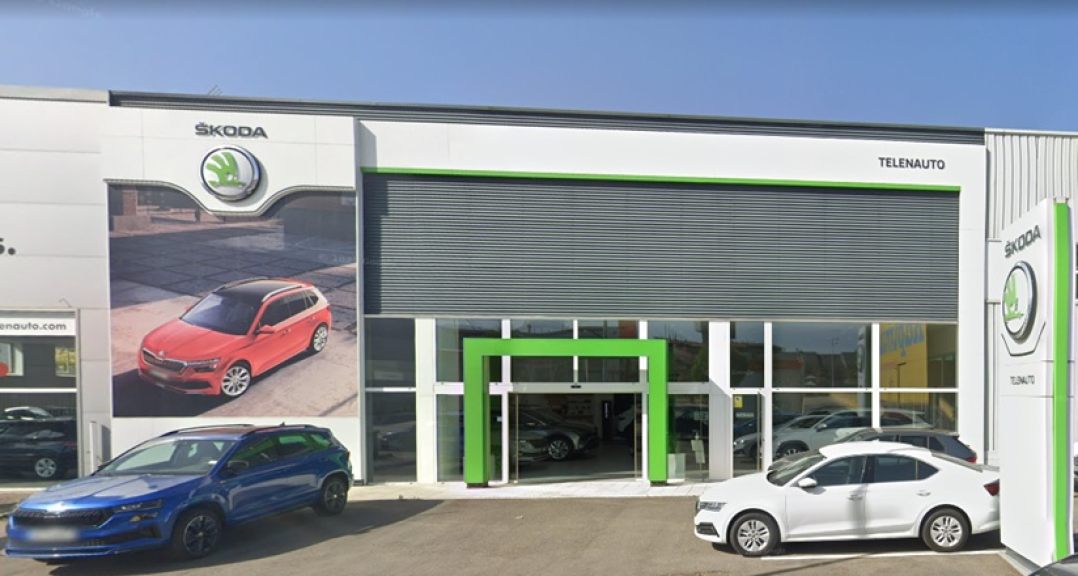 Telenauto - Skoda en Ponferrada